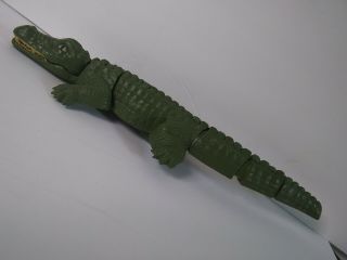 Vtg 1973 Mattel Big Jim Devil River Trip Alligator Hong Kong Crocodile