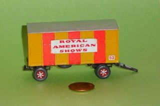 Walthers ho scale CIRCUS / CARNIVAL EQUIPMENT WAGON for Model Train Layouts 2