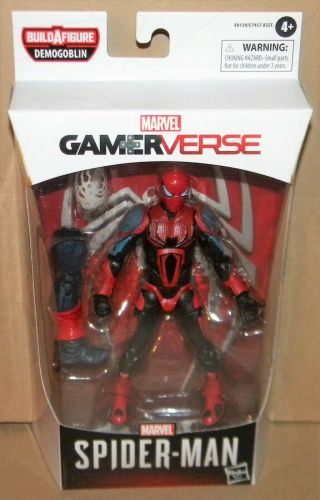 Spider - Man Armor Mkiii Gamer Verse Marvel Legends Demogoblin Baf 2020 6 " Figure