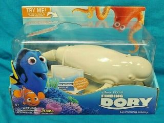 Disney Pixar Finding Dory Nemo Swimming Bailey Robo Fish Whale Water Toy
