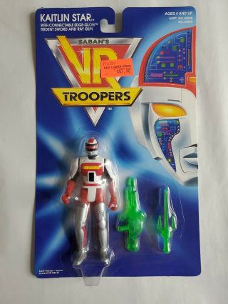 Sabans Vr Troopers Kaitlin Star Figure 1994 Kenner Moc
