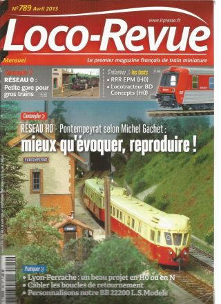 Loco Revue N°789 Reseau O : Petite Gare Pr Gros Train/cabler Boucle Retournement
