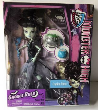 Monster High Doll Frankie Stein Ghouls Rule Doll Retired