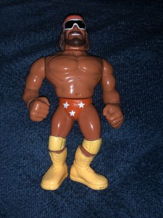Wwf Wwe Hasbro 1990 Wrestling Figure Macho Man Randy Savage