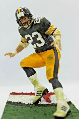 Custom Mcfarlane Nfl 6 " Mike Wagner Pittsburgh Steelers Figure