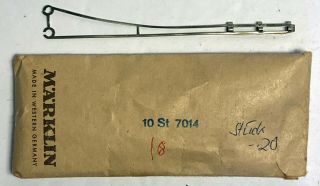 Marklin 7014 Fahrdrahtstuck Catenary (contact Wire Section) Qty.  10