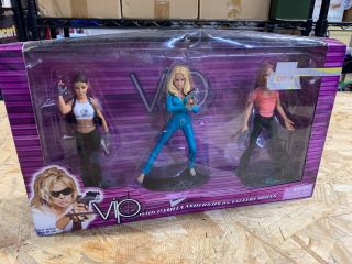 Pamela Anderson As Vallery Irons Vip Play Along Action Figure Set,  Box Wear