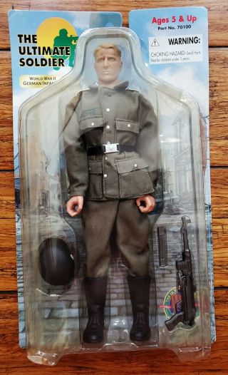 1999 The Ultimate Soldier World War Ii German Infantry Action Figure