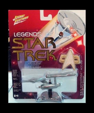 Star Trek Ncc1701 Enterprise Legends Of Star Trek Series 2 Johnny Lightning Bd