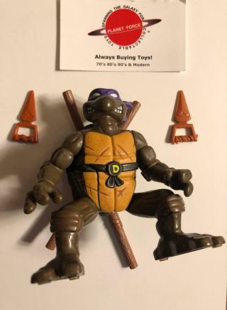 1993 Cartwheelin’ Karate Don Complete Tmnt Vintage Mutant Ninja Turtles Figure
