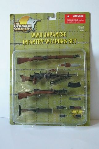 1/6 Ultimate Soldier Ww2 Japanese Infantry Weapons Set -