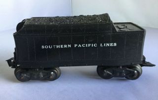 Vintage Marx Train Southern Pacific Lines Coal Car O Gauge