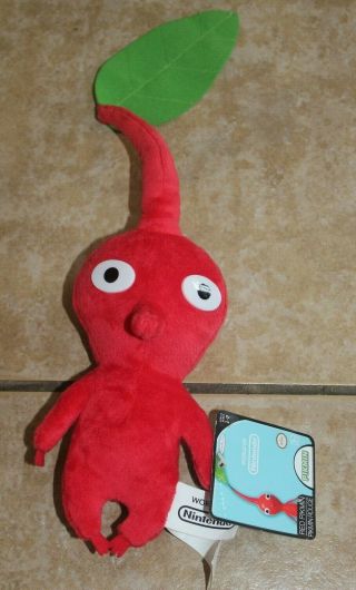 Official World Of Nintendo Red Pikmin Plush 7” Inch Limited Rare Plushie Figure