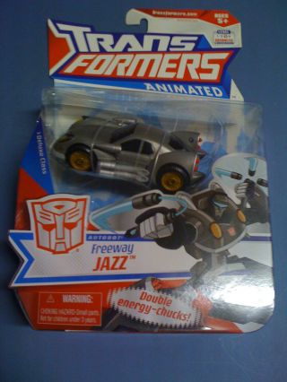Transformers Animated Freeway Jazz Deluxe Class Us