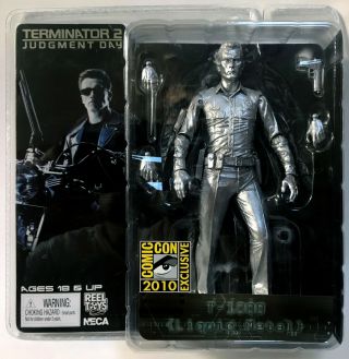 T - 1000 Liquid Metal Terminator 2 Judgment Day T2 Sdcc 2010 Neca Exclusive