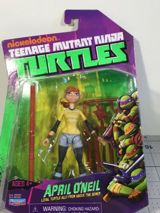 Teenage Mutant Ninja Turtles Nickelodeon 2012 Series April O’neil Action Figure.