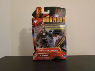 Marvel Universe Iron Man 2 Mark V Stealth Armor Figure 3.  75  Scale Moc