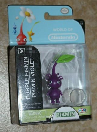 Jakks Mario 2 " World Of Nintendo Series 1 - 6 Purple Pikmin Figure