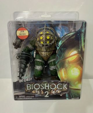 Neca Bioshock 2 Sneak Preview Big Daddy Bouncer Rapture Rare Would You Kindly