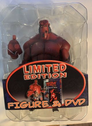 Mezco Toyz Hellboy W Cigar Dvd Exclusive 6 " Figure Mike Mignola Gentle Giant