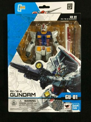 Rx - 78 - 2 Gundam Gu - 01 Gundam Universe Action Figure By Bandai Nib