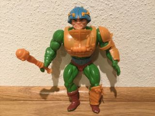 Vintage He - Man Masters Of Universe Motu Action Figure 1981 Man At Arms Taiwan