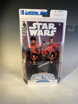 Hasbro Star Wars Comic Packs Legacy 6 Antares Draco & Ganner Krieg Figures 3.  75