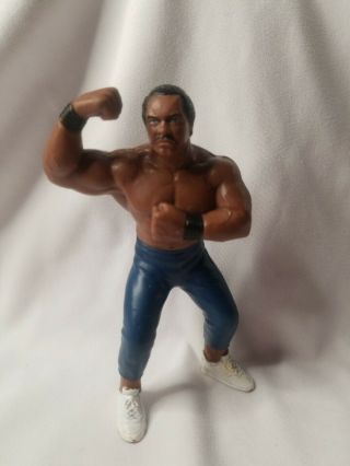 Vintage Ron Simmons 1990 Wcw Galoob Wrestling Figure