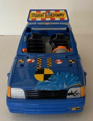 Incredible Crash Dummies By Tyco: Blue Student Dummy Crash Car
