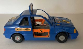 Incredible Crash Dummies by TYCO: Blue STUDENT DUMMY CRASH CAR 3