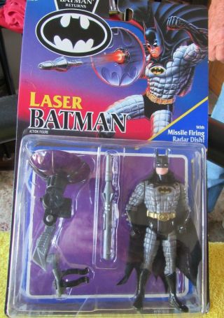 Laser Batman Kenner Action Figure,  Batman Returns Action Figure