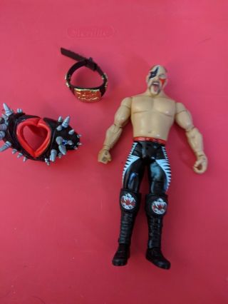 Road Warrior Hawk Legion Of Doom Jakks Classic Superstars Wrestling Figure.