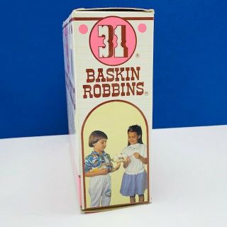Baskin Robbins toy food ice cream cones 1987 pack 3 set Stranger Things vtg box 3