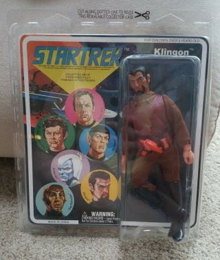 Klingon Star Trek 8 " Retro Cloth Action Figure Mego Diamond Select