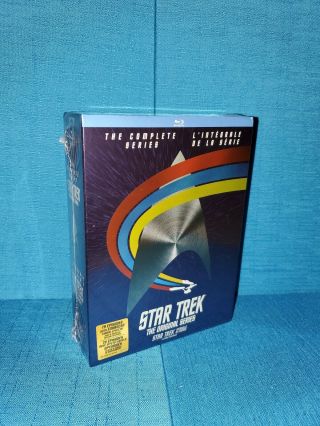 Star Trek The Complete Series On Blu Ray 79 Episodes 20 Disc Set