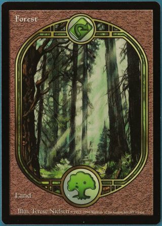 Forest Unglued Nm Basic Land Extended / Full Art Mtg Card (id 128737) Abugames