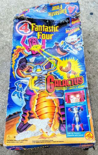 Galactus Figure Toy Biz 1995 Fantastic Four Animated Marvel Action Hour Series