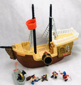 1st Release Fisher Price Pirate Ship 1994 Great Adventures Vintage