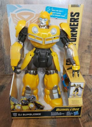 Transformers: Bumblebee Movie Toys,  Dj Bumblebee - Singing And Dancing Bumblebee