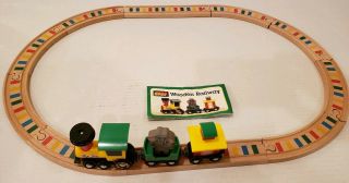 Vintage Brio Wooden 33428 Wee Sing Train W/ Thomas Euc