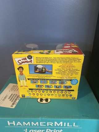 The Simpsons INTERACTIVE BOWL - A - RAMA ENVIRONMENT with APU Playmates 2001 MIB 3