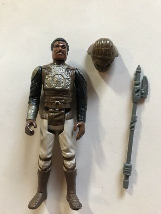 Vintage Kenner Star Wars Rotj Lando Skiff Guard Figure 1982 Loose,  Complete