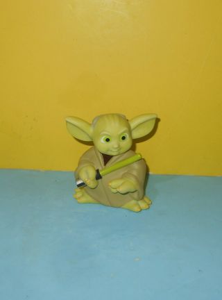 2008 Star Wars Disney Yoda Vinyl Figure 3.  5 " Toy