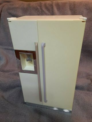 1996 Vintage Tyco Kitchen Littles Deluxe Refrigerator,  For Barbies