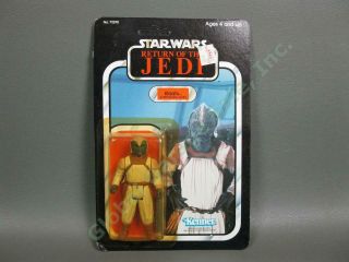 1983 Star Wars 77 Return Of The Jedi 22 Klaatu Skiff Guard Unpunched Figure