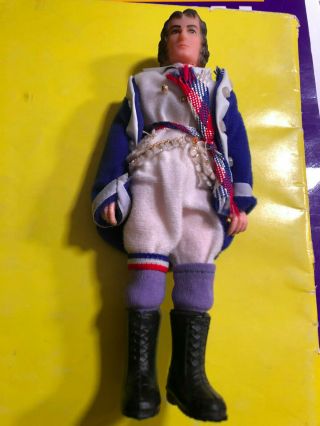 Vintage - - Hero Of The American Revolution Figure Doll Nathan Hale 8”.
