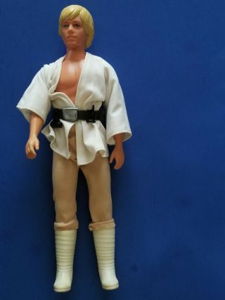 Vintage Star Wars Luke Skywalker 12 Inch Doll Action Figure Kenner 1978