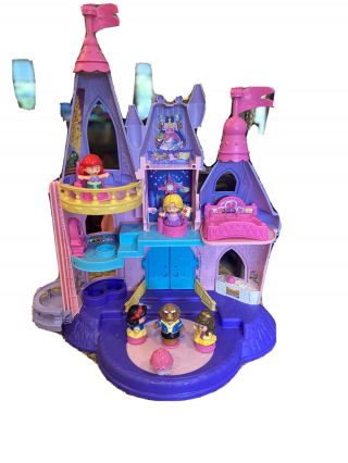 Fisher Price Little People Disney Princess Song Castle Includes 4 Princesses