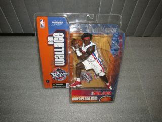 Mcfarlane 2003 Ben Wallace Detroit Pistons Nba Series 5 (rookie Piece)
