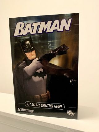 Dc Direct Batman 13 Inch Deluxe Collector Figure